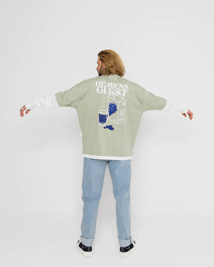 Heavens Gust Longsleeve Milky Matcha Gre