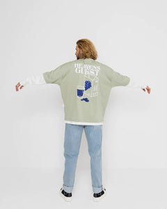 Heavens Gust Longsleeve Milky Matcha Gre