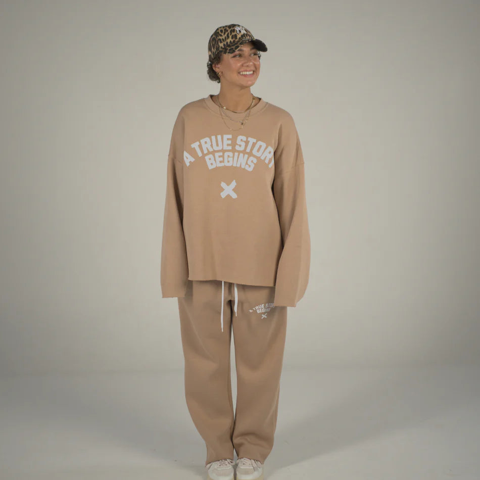 Sweatshirt Sacramento Camel