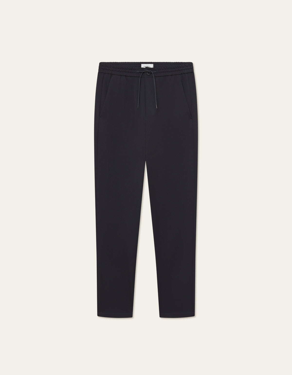 Como Tapered Drawstring Pants Black