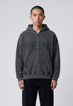 Lade das Bild in den Galerie-Viewer, Stone Logo Zip Hoodie
