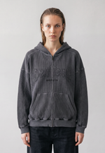 Lade das Bild in den Galerie-Viewer, Stone Logo Zip Hoodie
