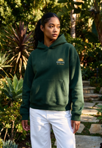 Lade das Bild in den Galerie-Viewer, Time To Relax Hoodie Dark Green
