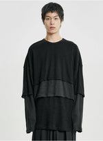 Lade das Bild in den Galerie-Viewer, Triple Layered Longsleeve Black
