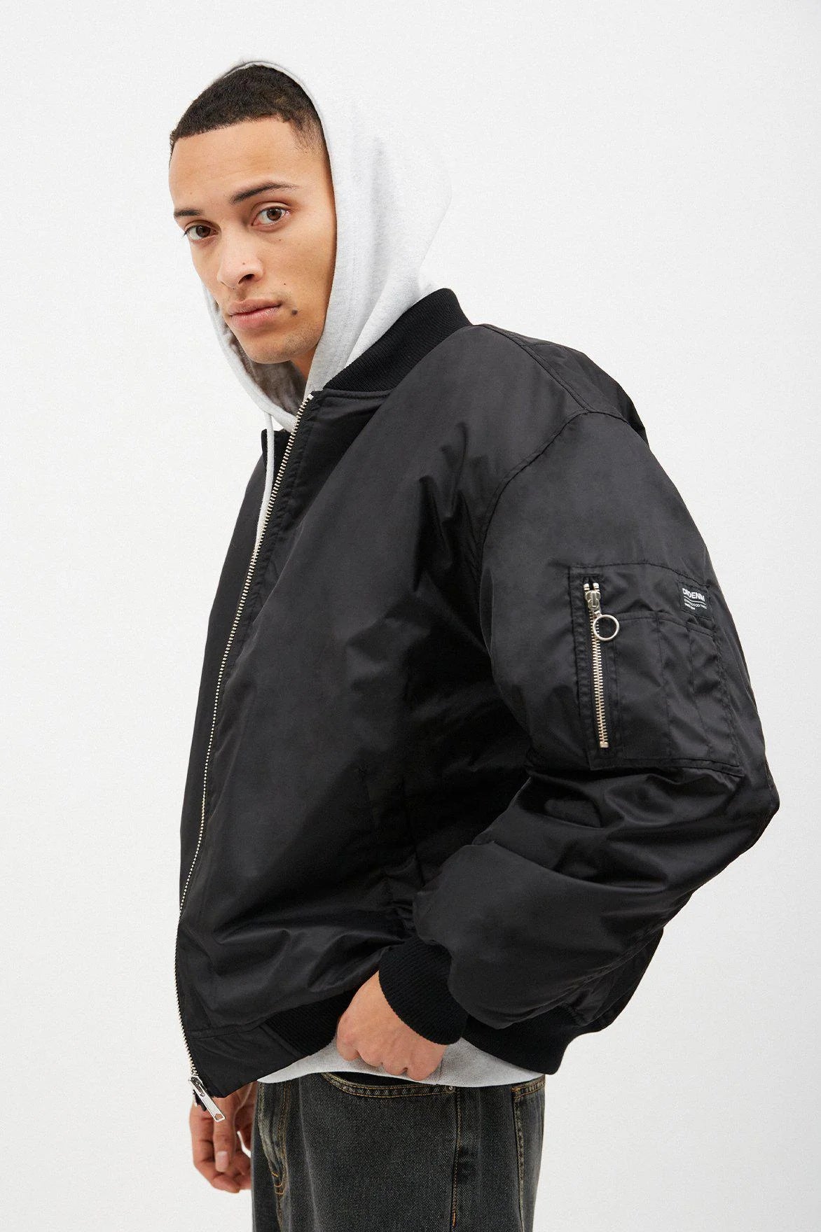 Hector Bomber Jacket Black