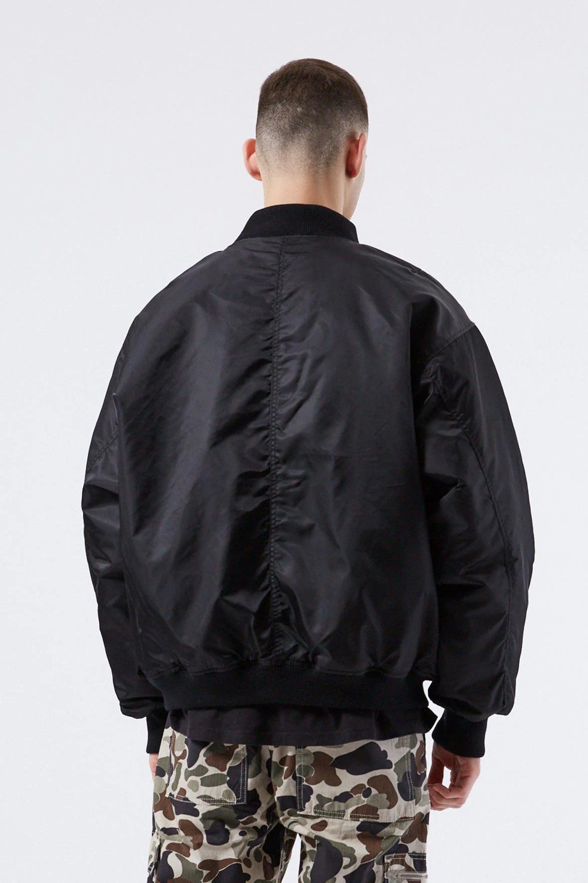 Hector Bomber Jacket Black