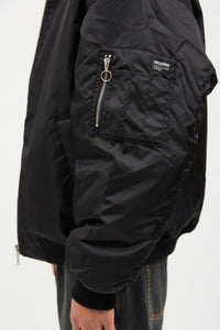 Hector Bomber Jacket Black