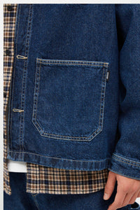 Niko Worker Jacket Pebble Dark Retro