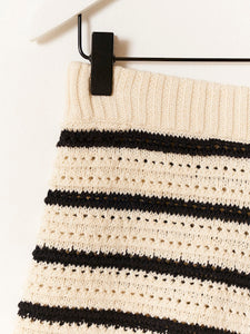 Heinke Shorts Blck/Gardenia