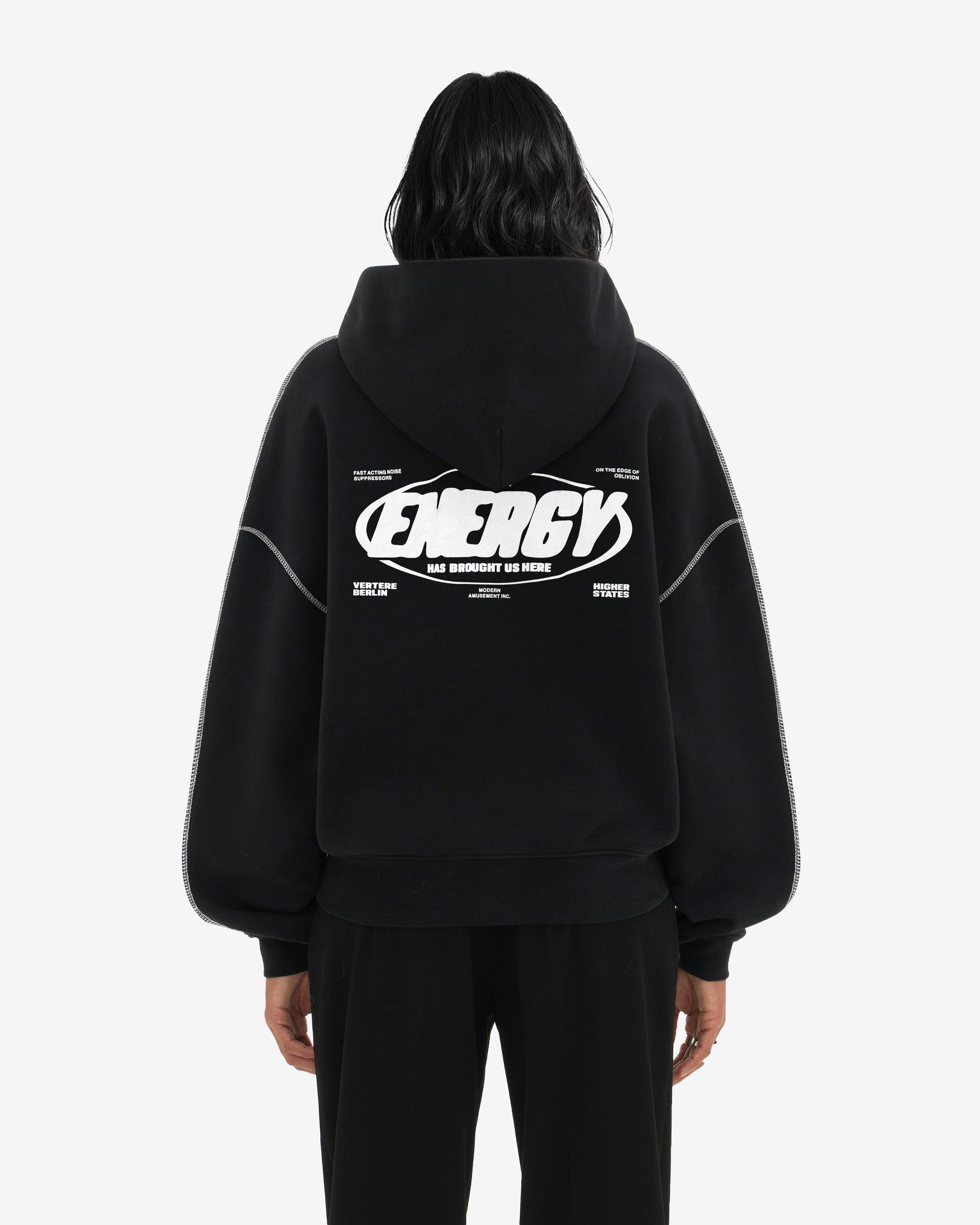 Energy Hoodie Black