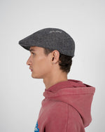 Lade das Bild in den Galerie-Viewer, Grid Flat Cap Grey
