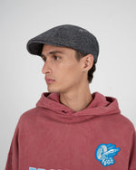 Lade das Bild in den Galerie-Viewer, Grid Flat Cap Grey
