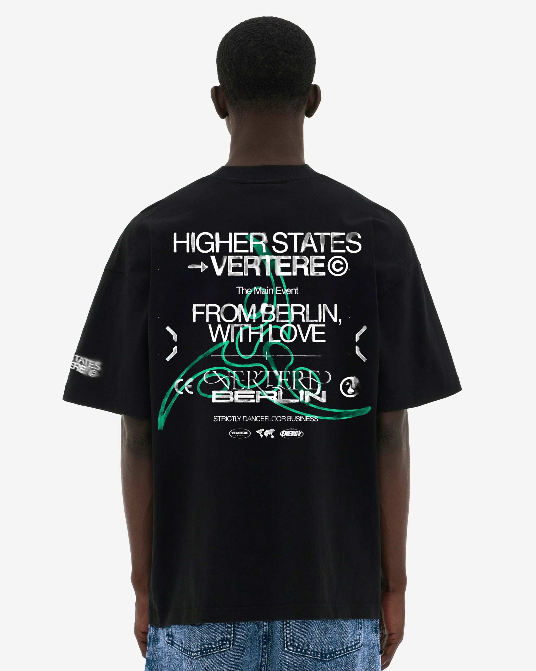 Higher States T-Shirt Black