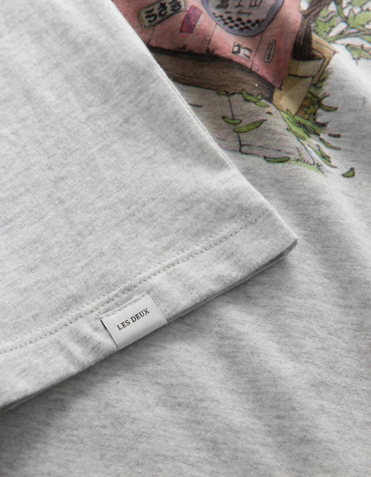 Hiroto T-Shirt Snow Melange