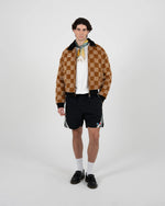 Lade das Bild in den Galerie-Viewer, Intercooler Bomber Jacket Light Brown
