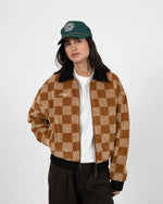 Lade das Bild in den Galerie-Viewer, Intercooler Bomber Jacket Light Brown

