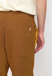 Jaquard Shorts Yellow