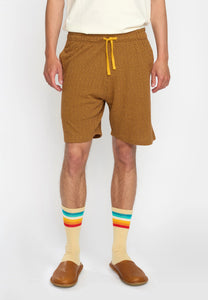 Jaquard Shorts Yellow