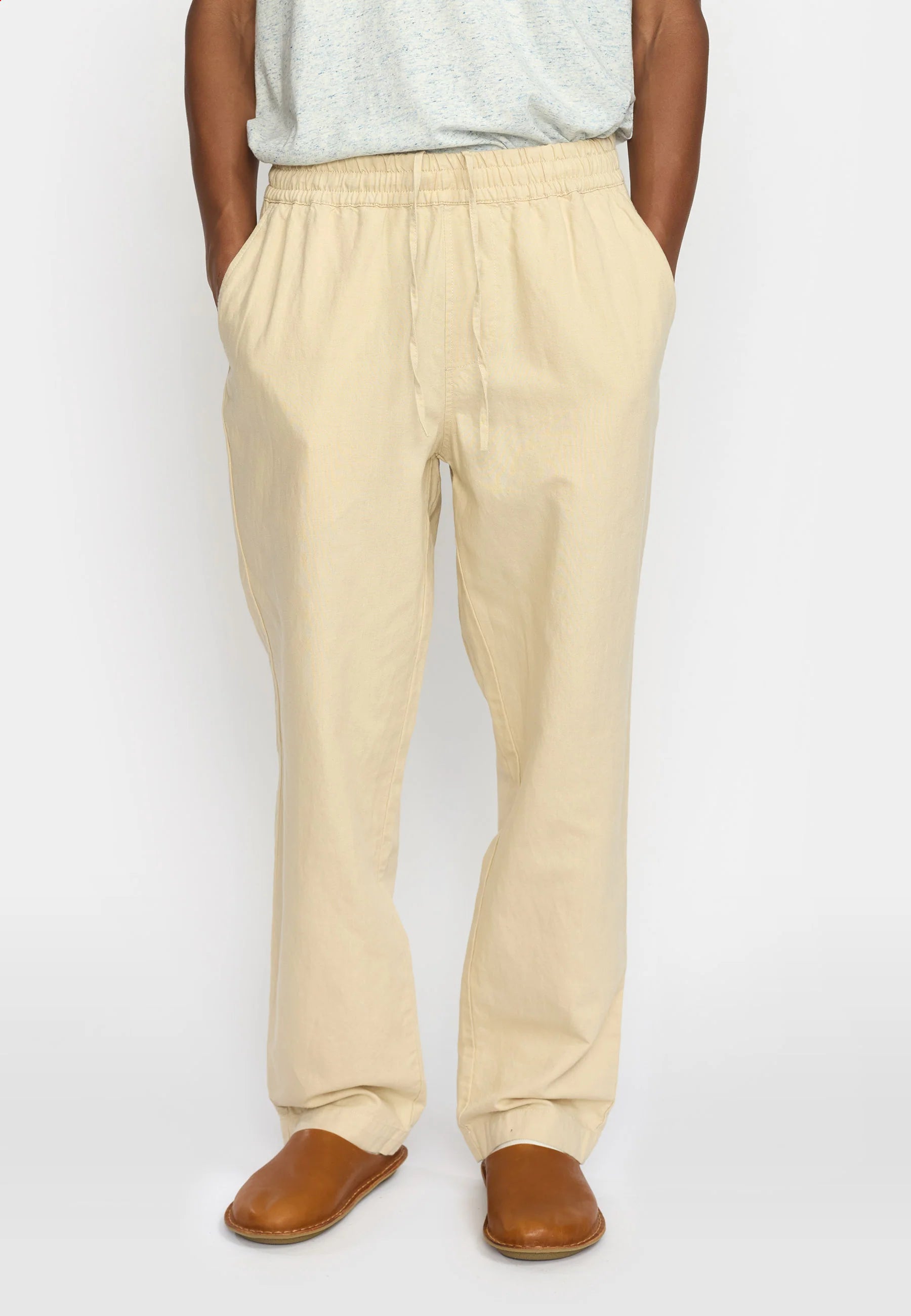 Linen Hose Offwhite