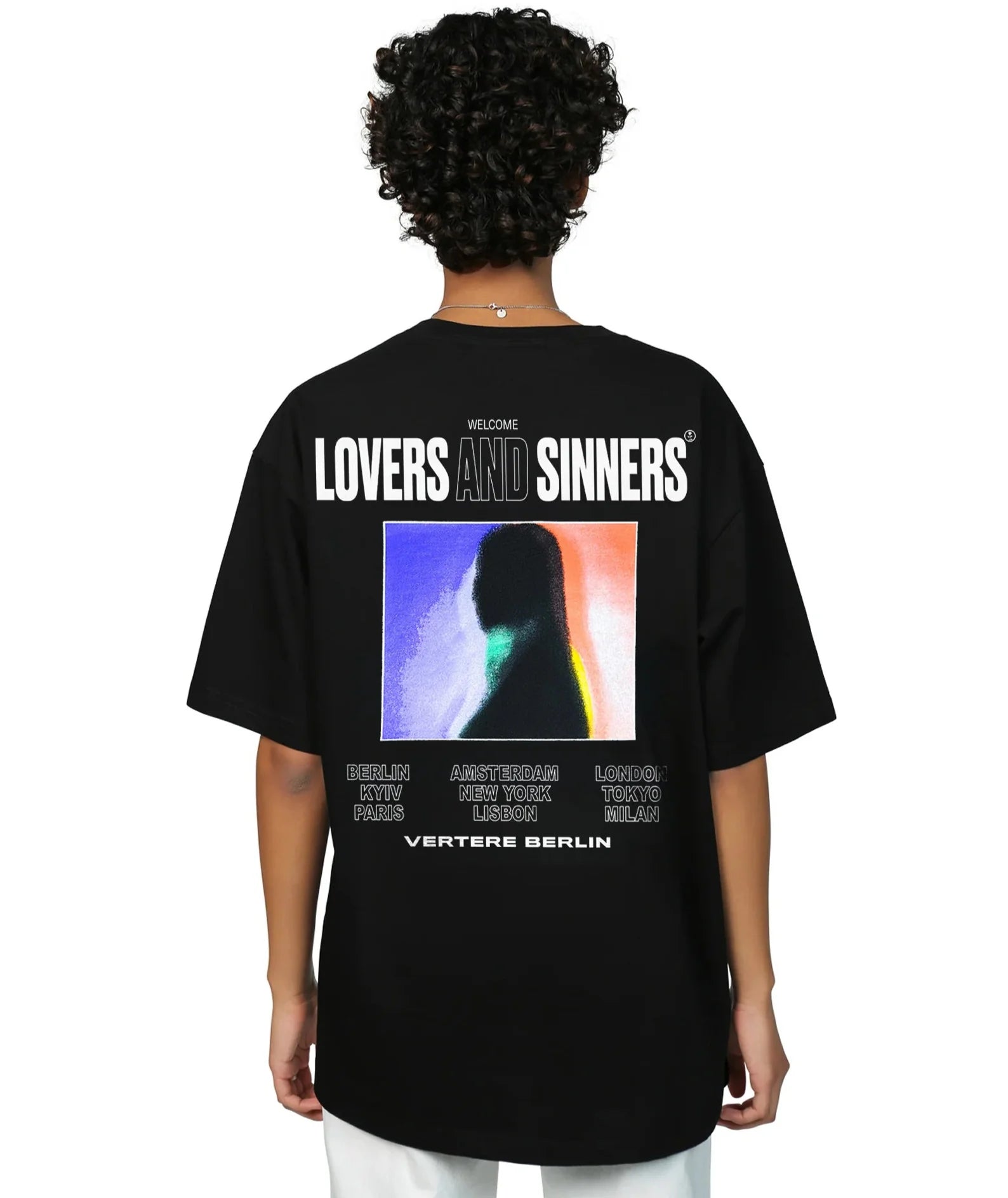 Vertere Lovers & Sinners T - Shirt Schwarz