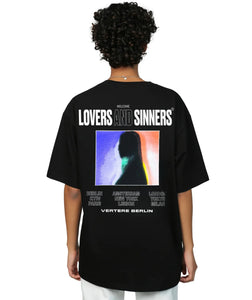 Vertere Lovers & Sinners T - Shirt Schwarz