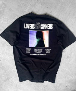 Vertere Lovers & Sinners T - Shirt Schwarz