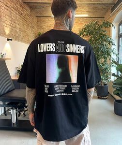 Vertere Lovers & Sinners T - Shirt Schwarz