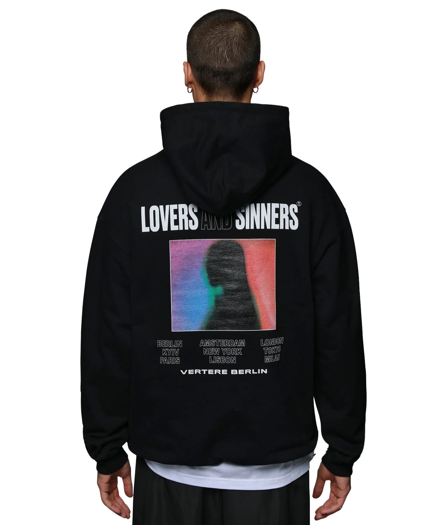 Lovers & Sinners Hoodie Black