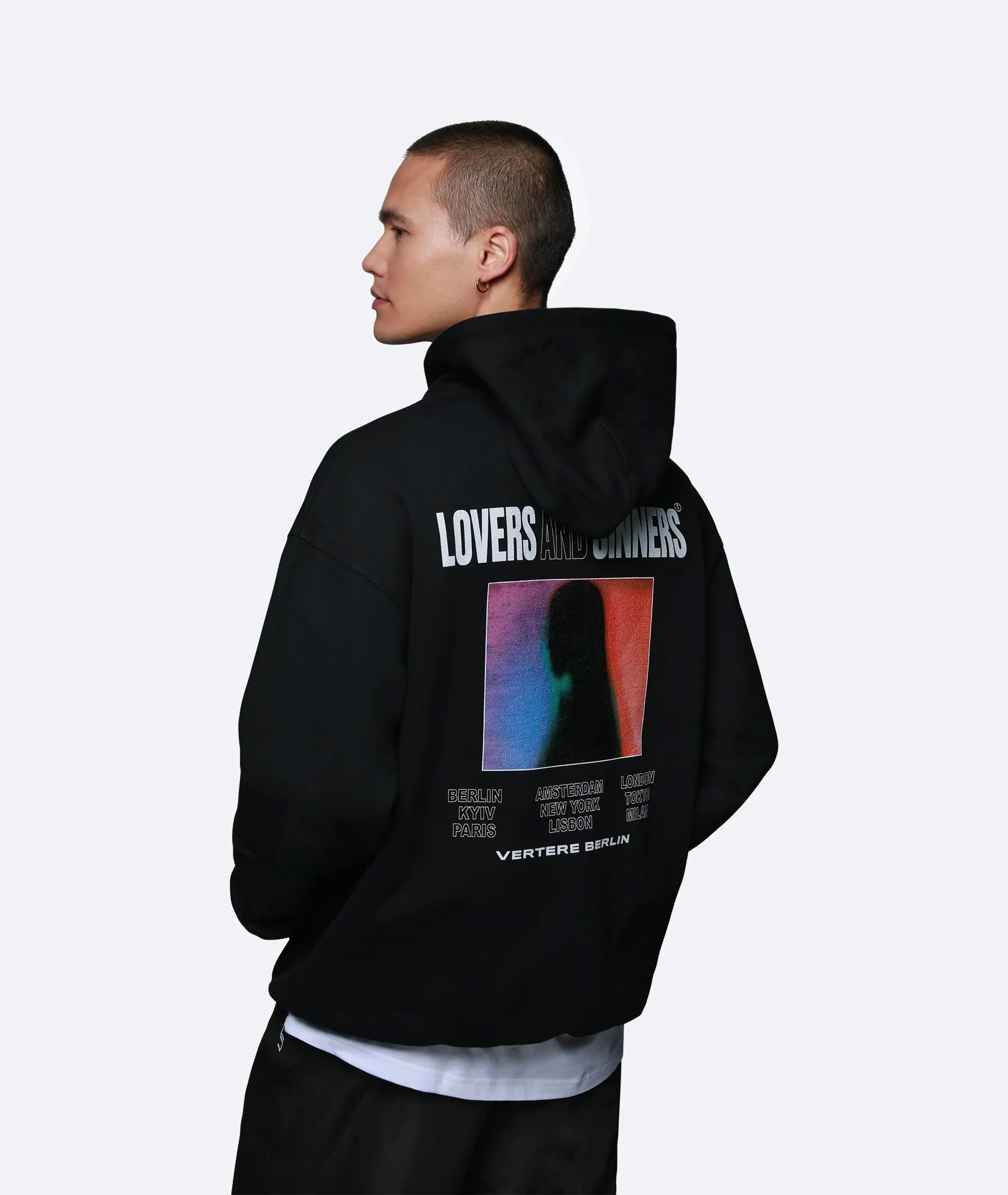 Vertere Lovers & Sinners Hoodie Schwarz