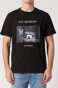 Joy Division Closer Band Tee Jet Black