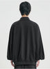 Multi Lace Trim Track Jacket Black