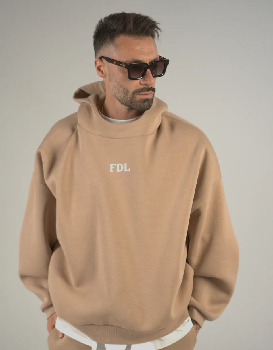 New Jersey Oversized Hoody Bronze