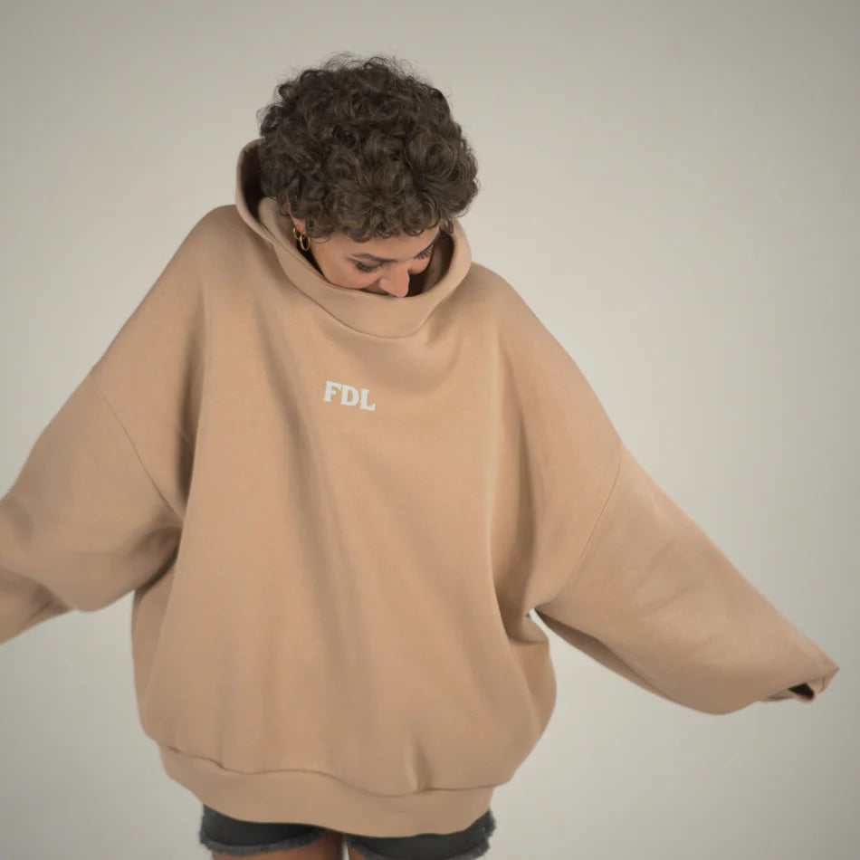 New Jersey Oversized Hoody Bronze