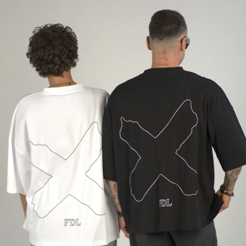 New York Oversized Tee Black