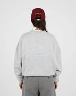 Lade das Bild in den Galerie-Viewer, PB Leaf Crew Neck Grey Melange
