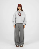 Lade das Bild in den Galerie-Viewer, PB Leaf Crew Neck Grey Melange
