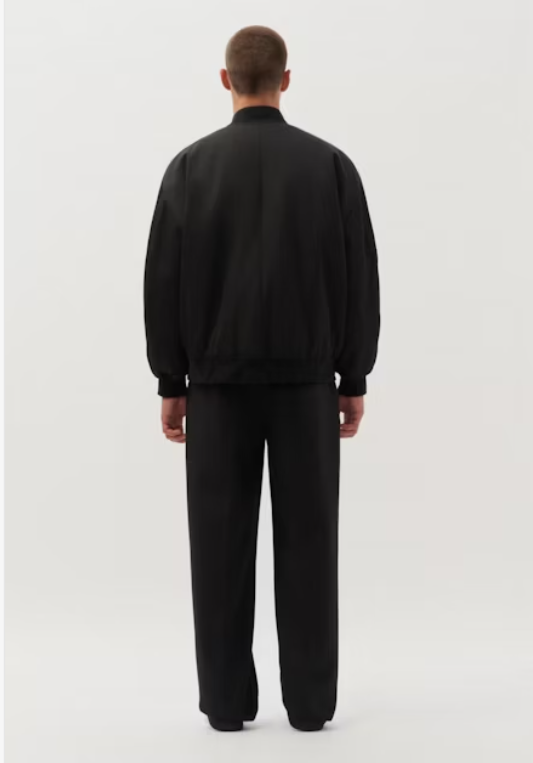 Padded Bomber Black