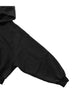 Cropped Washed Up Hoodie Black