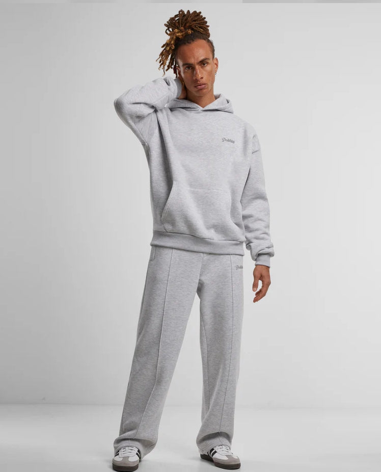 Loose Sweatpants  Grey Melange
