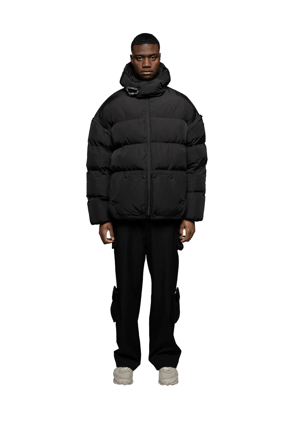 Functional Puffer Vest/Jacket Black