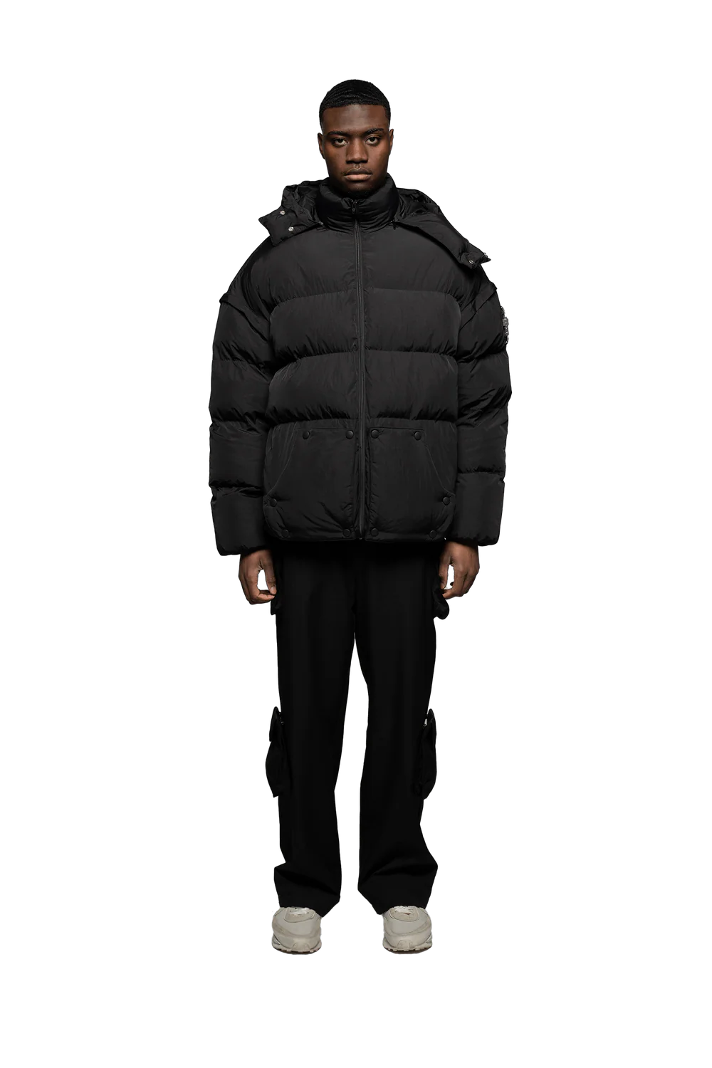 Functional Puffer Vest/Jacket Black