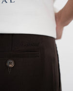 Lade das Bild in den Galerie-Viewer, Redline Double Pleated Pants Brown
