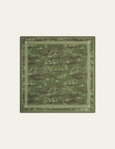 Ruins Neckercheif Chive Green/Sun