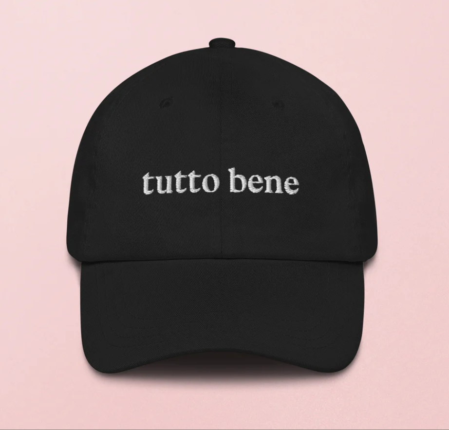 tutto bene Cap nero