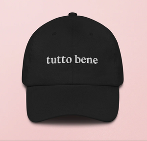 tutto bene Cap nero