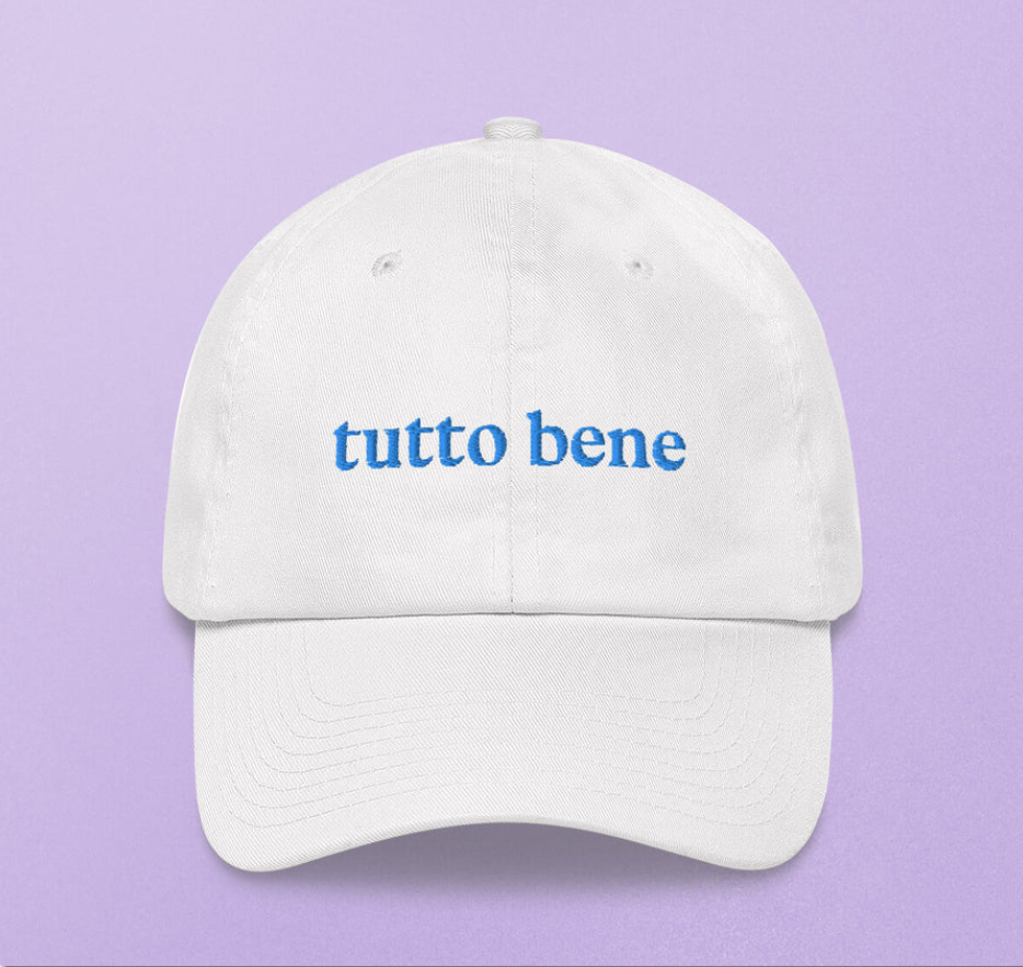 Tutto Bene Cap bianco