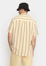 Lade das Bild in den Galerie-Viewer, Short Sleeved Cuban Shirt Orange
