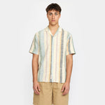 Lade das Bild in den Galerie-Viewer, Short Sleeved Cuban Shirt Dustgreen
