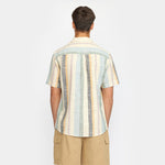 Lade das Bild in den Galerie-Viewer, Short Sleeved Cuban Shirt Dustgreen
