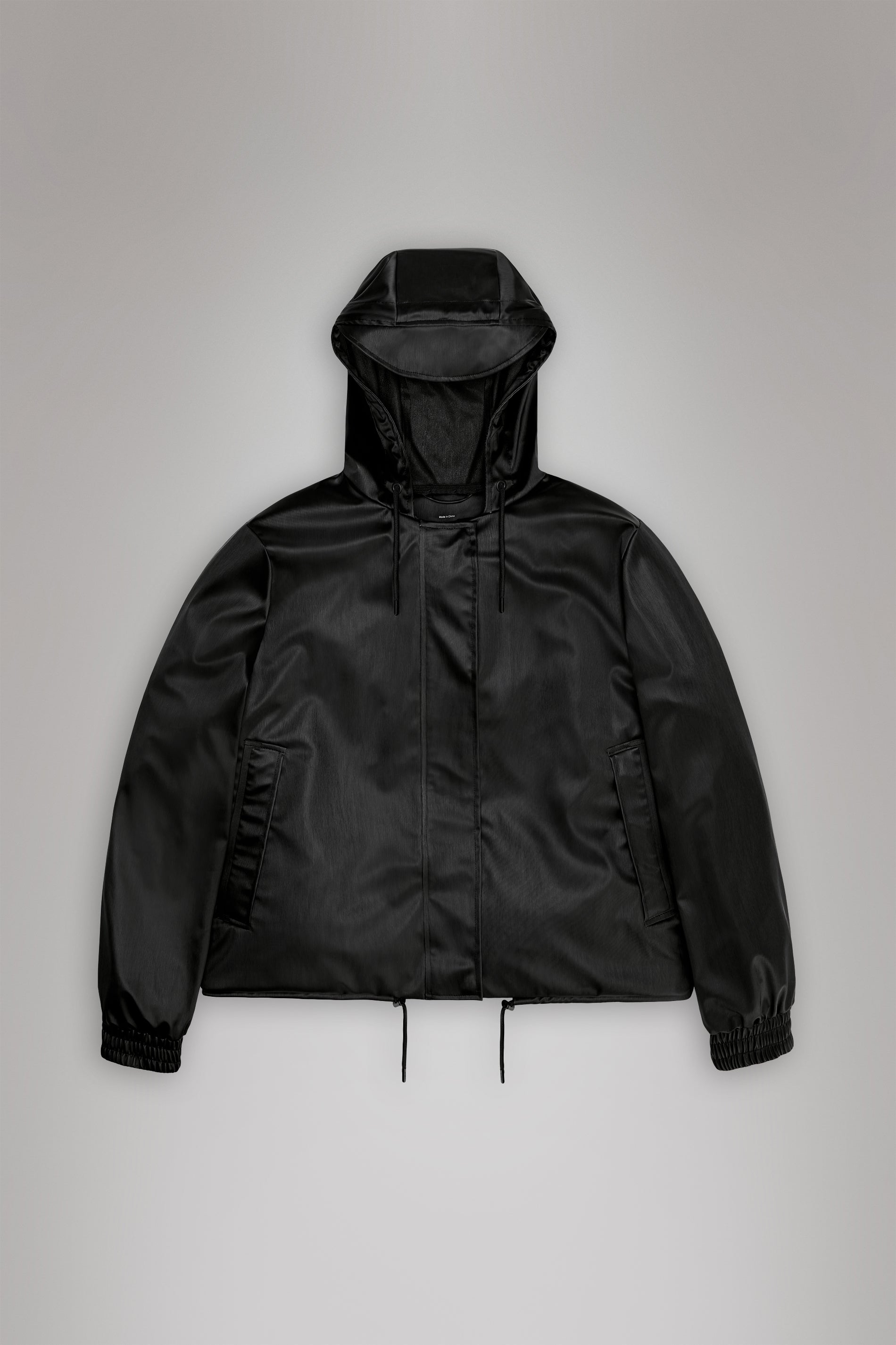 String W Jacket W3 Black Grain